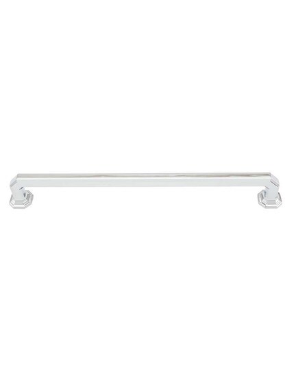 Emerald Drawer Pull - 12 inch Center-to-Center in Polished Chrome.